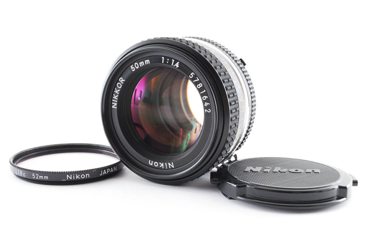 ★超美品★ ニコン Nikon Ai-s Nikkor 50mm F1.4 ★ワンオーナー #15436T