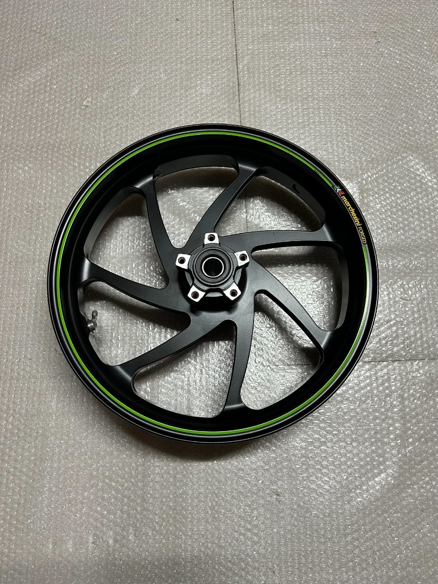 きの品 カワサキ ZX10R ZX10RR 2017年式 純正 マルケジーニ 鍛造 ホイール 120