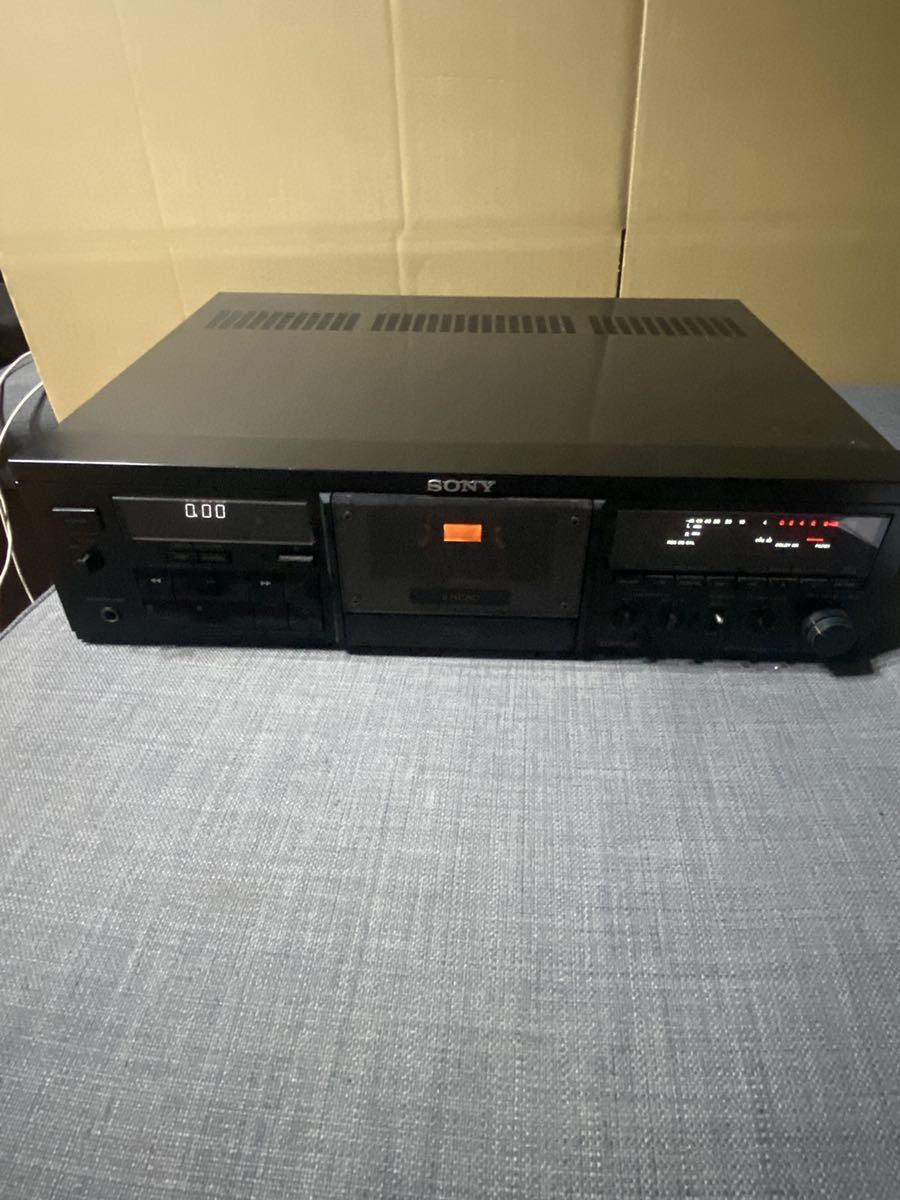 中古品 SONY ソニー TC-K555ESX ステレオ カセットデッキ オーディオ 