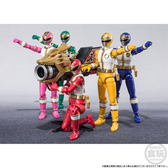 新品未開封 SHODO SUPER 五星戦隊ダイレンジャー 吼新星 キバ 