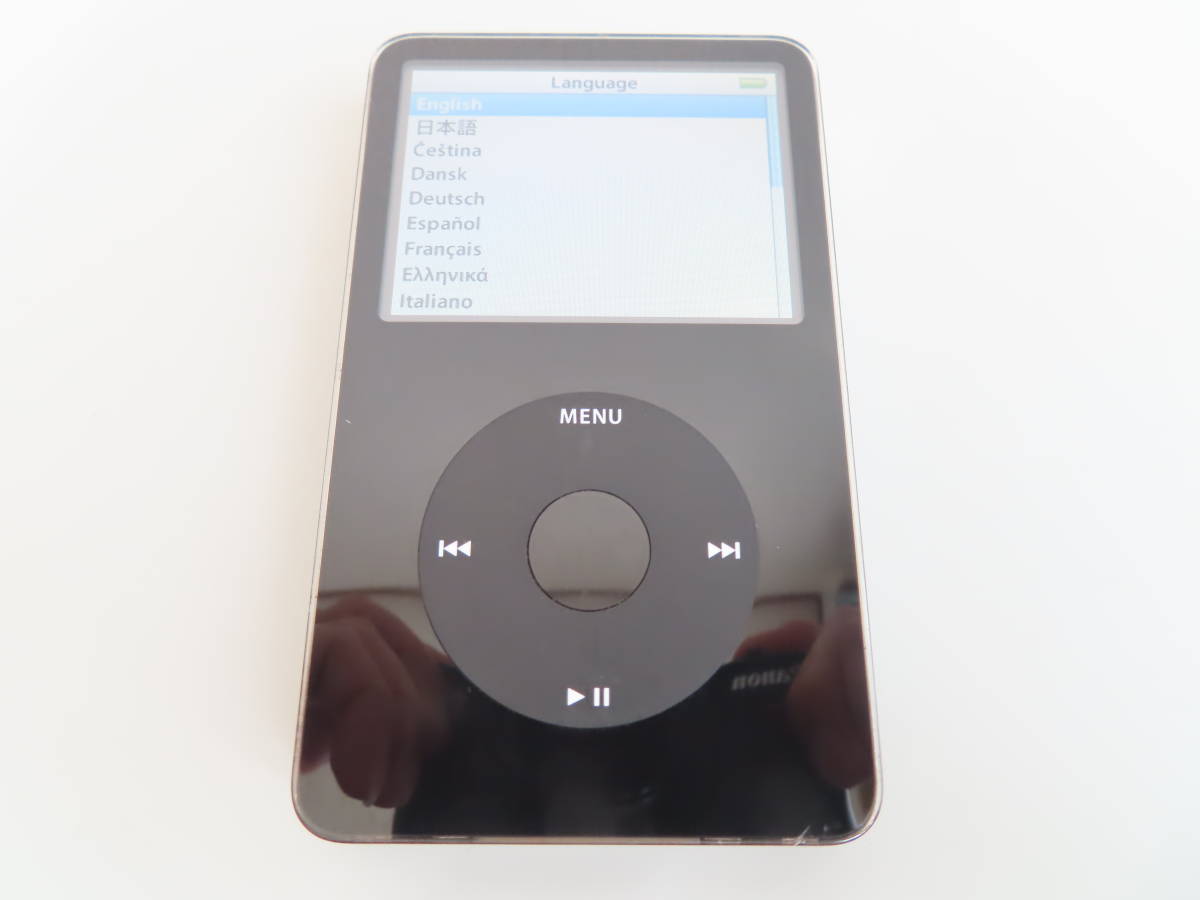 Apple iPod classic A1136 (第 5 世代) 60GB ブラック MA147J