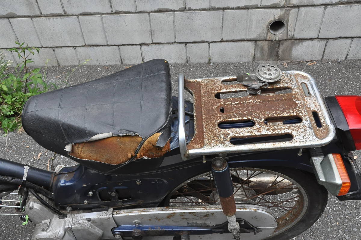 スーパーカブ70カスタム セル付き 12V エンジン欠品あり 埼玉県新座市 