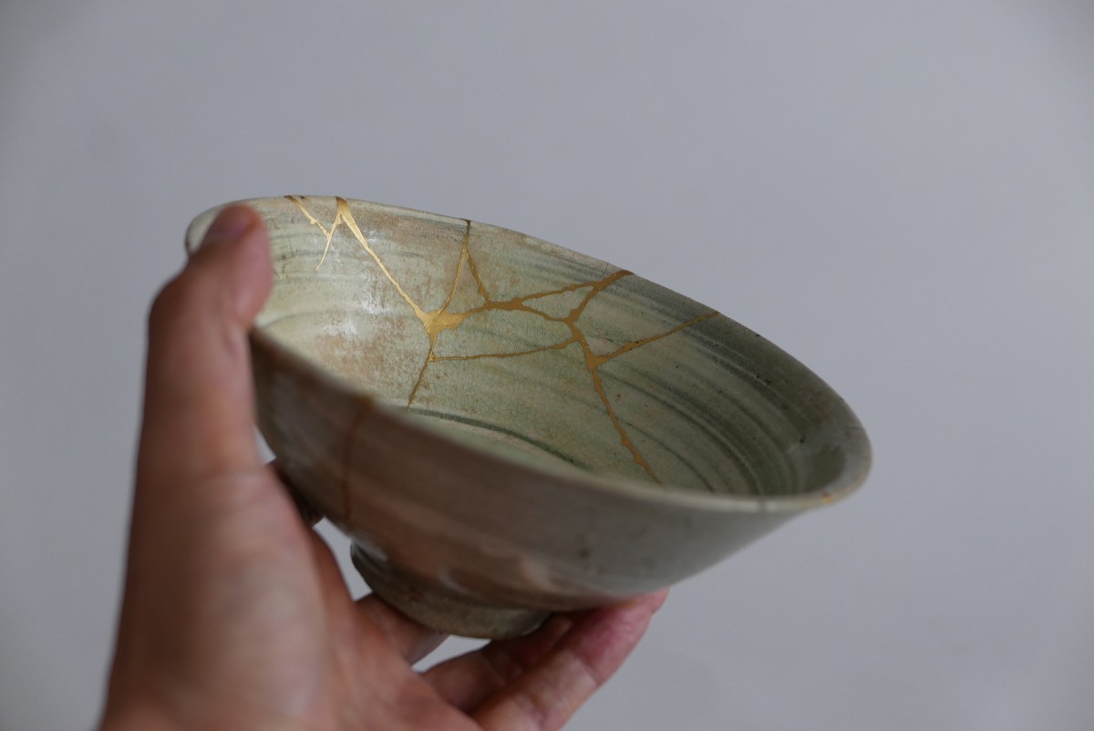 李朝 刷毛目茶碗 李朝 茶碗 刷毛目 極上品 初 哲味わい深い李