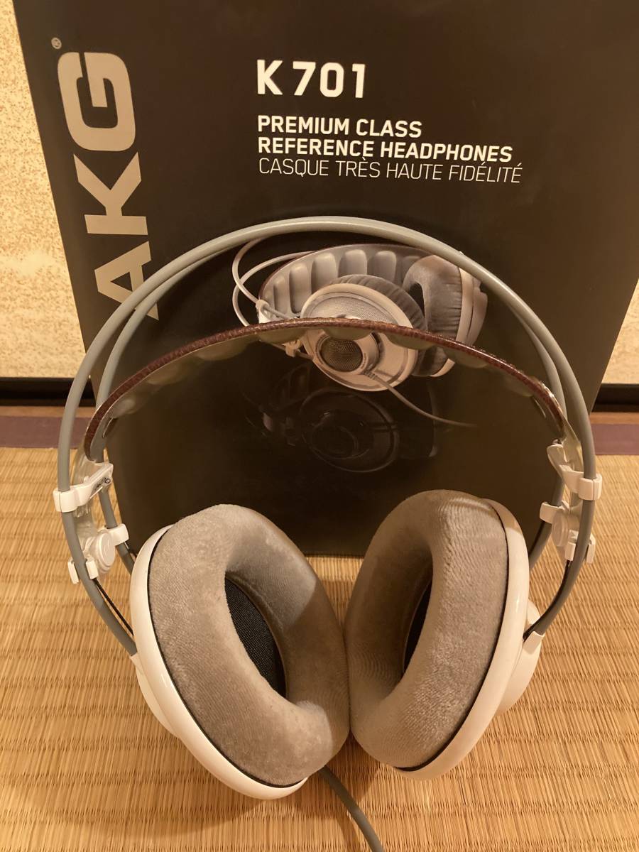 低価，2025】 ジャンク品 AKG K701 開放型 オープンエアー ヘッドホン