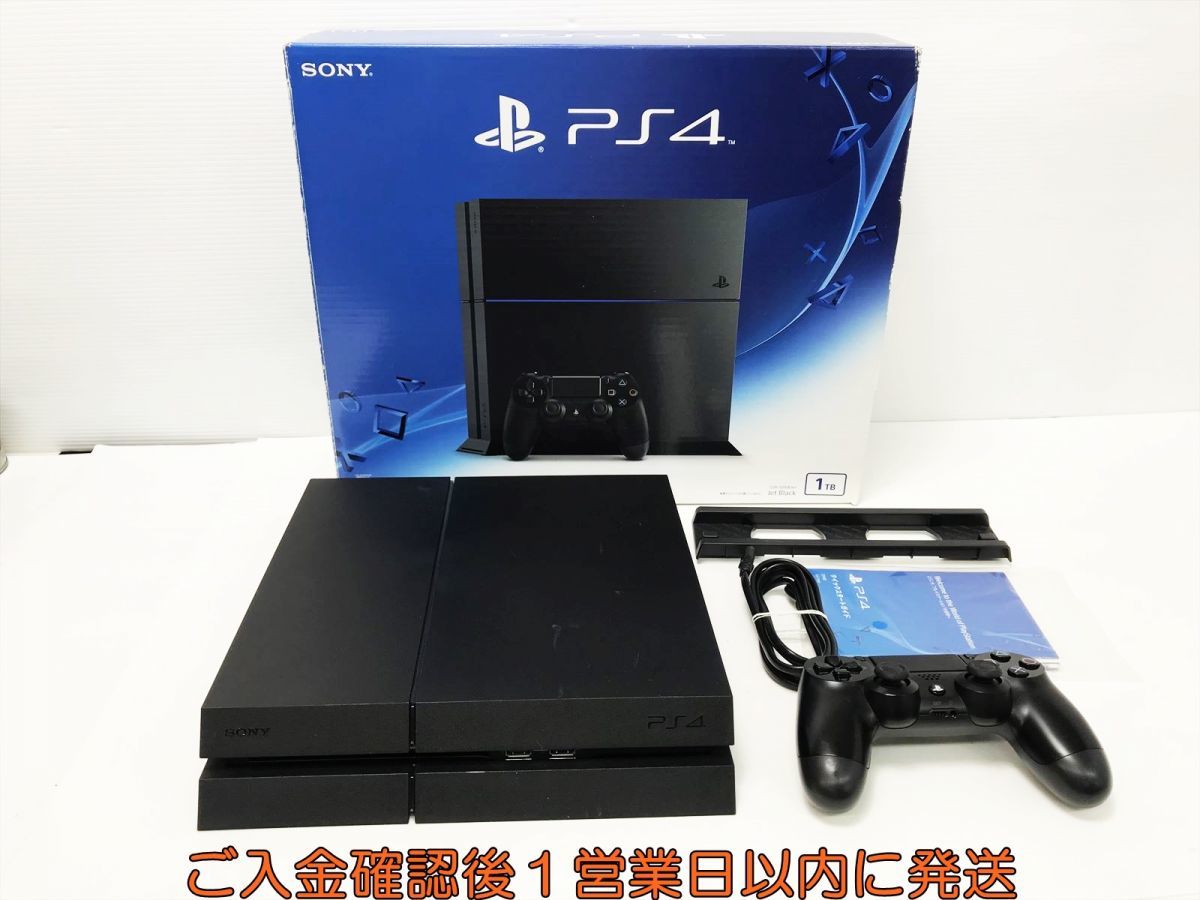 1円】PS4 本体 1TB ブラック SONY PlayStation4 CUH-1200B 初期化/動作 