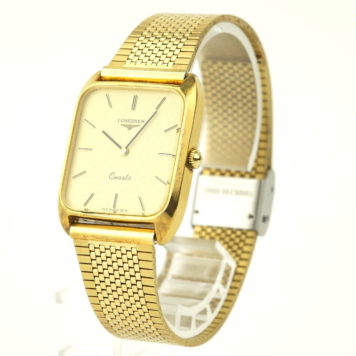希少】ロンジン クォーツ ゴールド ヴィンテージ 700 swiss 3678