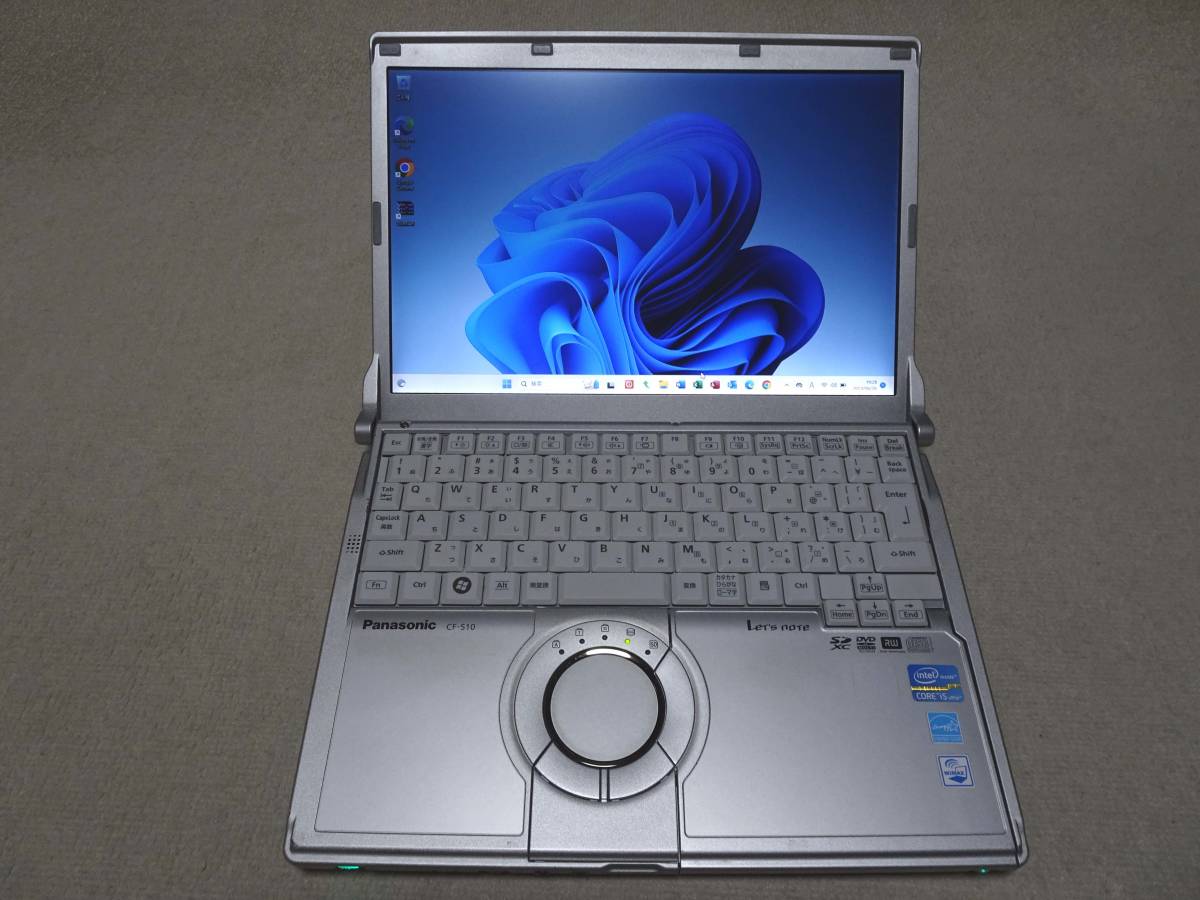 ☆SSDだから起動が速い！ Panasonic/CF-S10/Win11/OfficeCore i5-2540M 