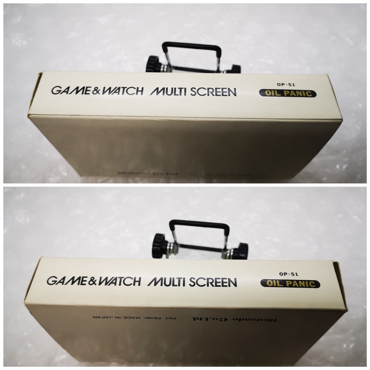 箱説付き◇GAME＆WATCH オイルパニック oil panic 他にも出品中、※匿名