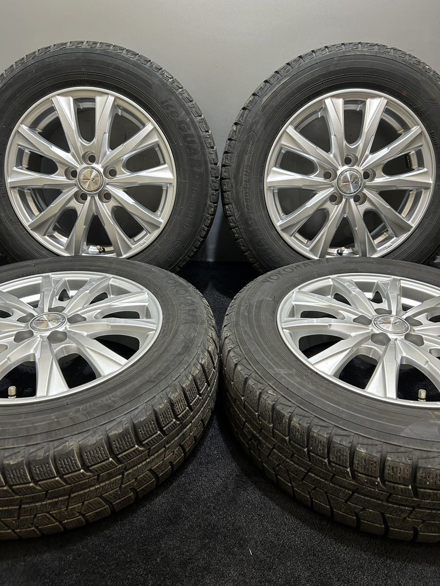 195/65R15 YOKOHAMA/ice GUARD iG50 PLUS 19年製 JOKER 15インチ 6J