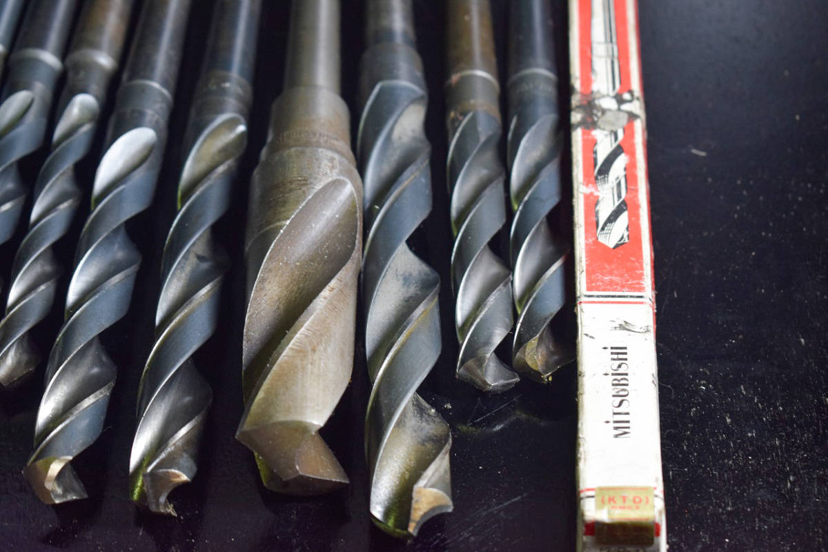 切削工具】テーパーシャンクドリル 15本 MT2 コベルコ 三菱 NACHI 