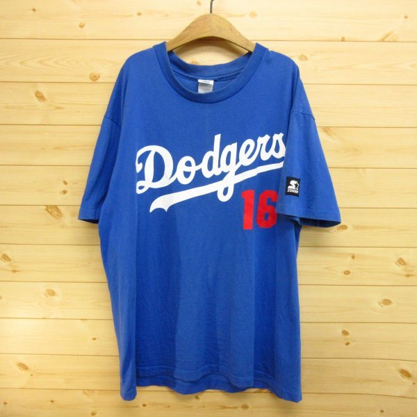 野茂英雄ドジャースUSA製Majestic Tシャツデットストック ボーイズ 90s