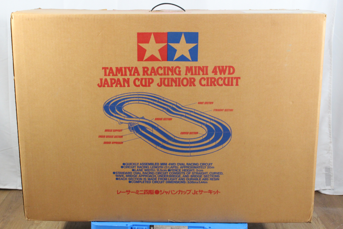 【ト静】 ★ TAMIYA タミヤ レーサーミニ四駆ジャパンカップ ジュニアサーキット TAMIYA 69506-19800 中古現状品 GC198GCG49