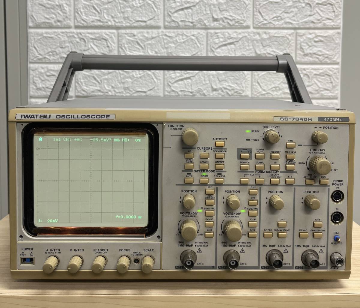 470Mhz SS-7840H 岩通 怪しく IWATSU