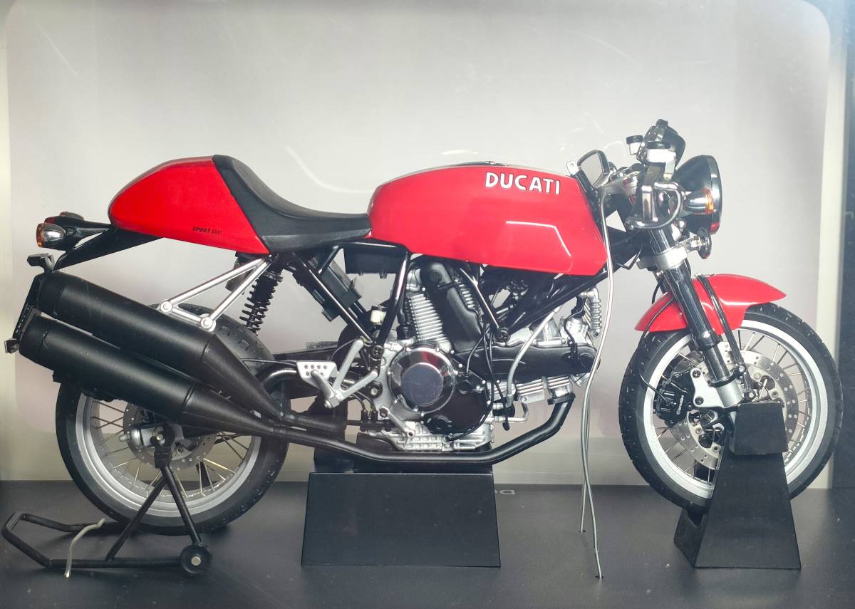 オートバイ・バイク AUTOart Ducati Sport 1000 Red Finished product