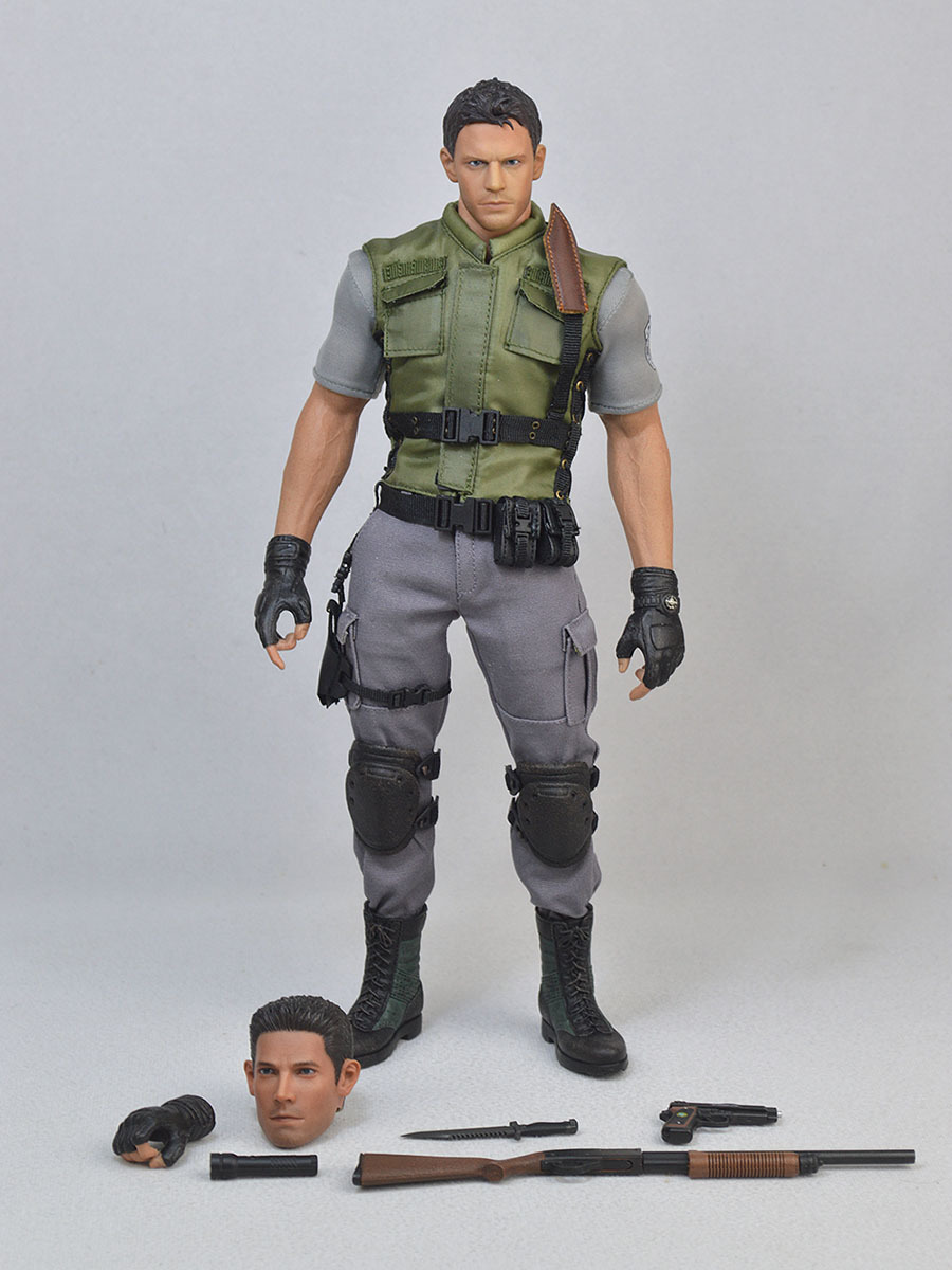 ZCtoys バイオハザード クリス・レッドフィールド 風 1/6 フィギュア