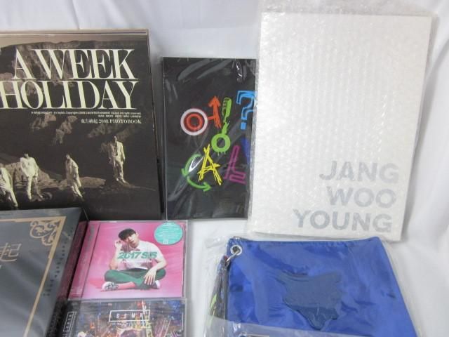 同梱可】中古品 韓流 2PM 他 リングライト ポーチ ピンバッジ JUNHO 