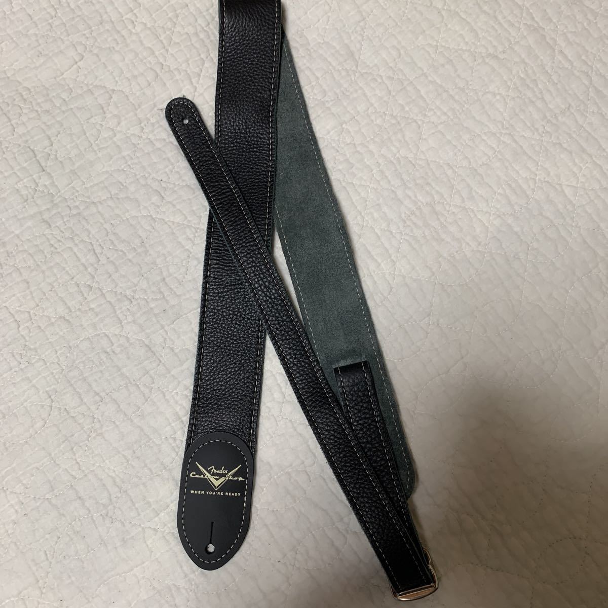 FENDER CUSTOM SHOP 革製ストラップ 未使用 Fender 【公式通販】