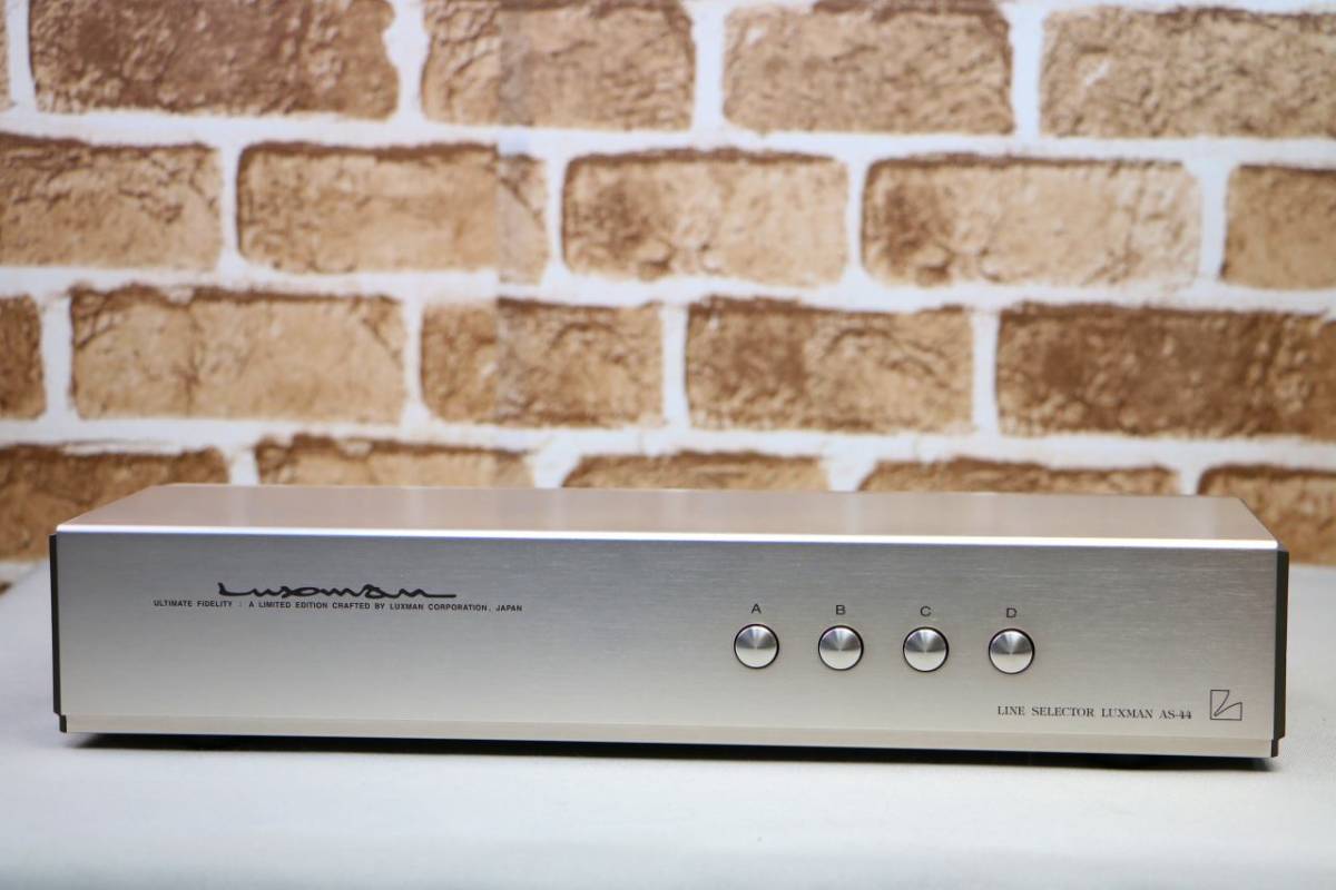 LUXMAN ラックスマン AS-9 ラインセレクター AS-44 LUXMAN ラインセレクター アバックWEB-SHOP ⁄ AS-44｜ LUXMAN