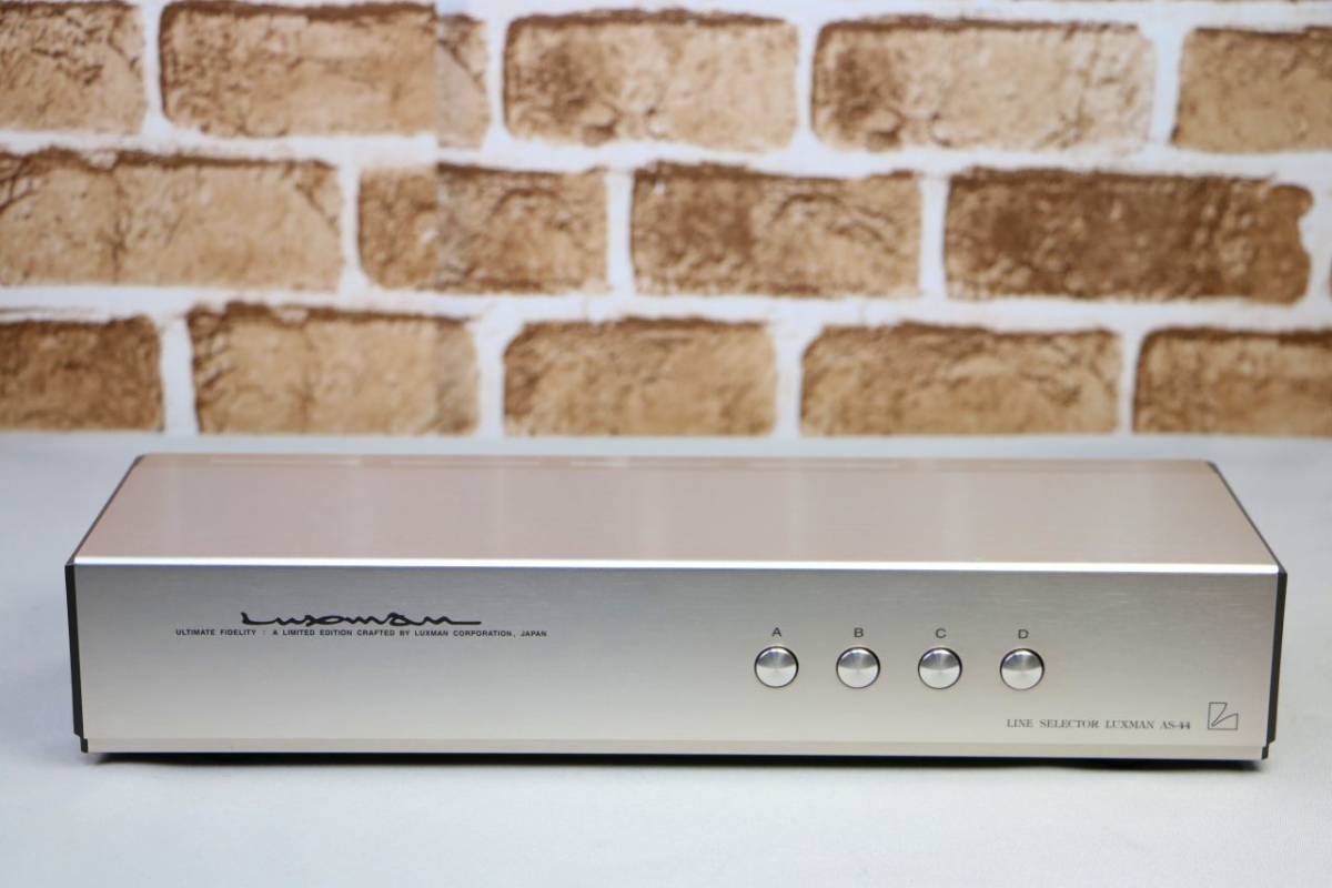 AS-44 LUXMAN ラインセレクター アバックWEB-SHOP ⁄ AS-44｜ LUXMAN