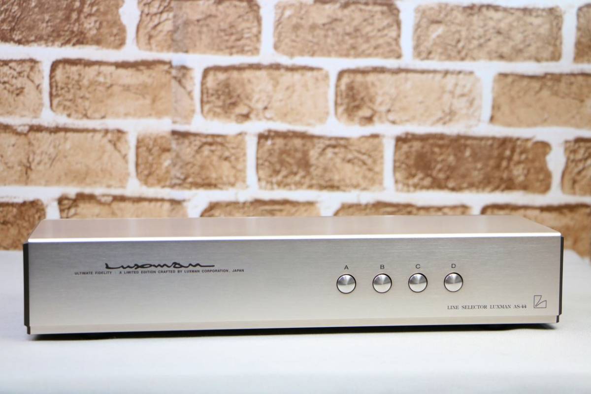 Luxman AS-44 ラインセレクター ほぼ新品 AS-44 LUXMAN ラインセレクター アバックWEB-SHOP ⁄ AS-44｜ LUXMAN