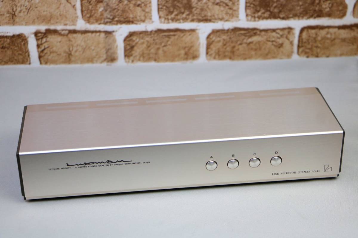 AS-44 LUXMAN ラインセレクター アバックWEB-SHOP ⁄ AS-44｜ LUXMAN