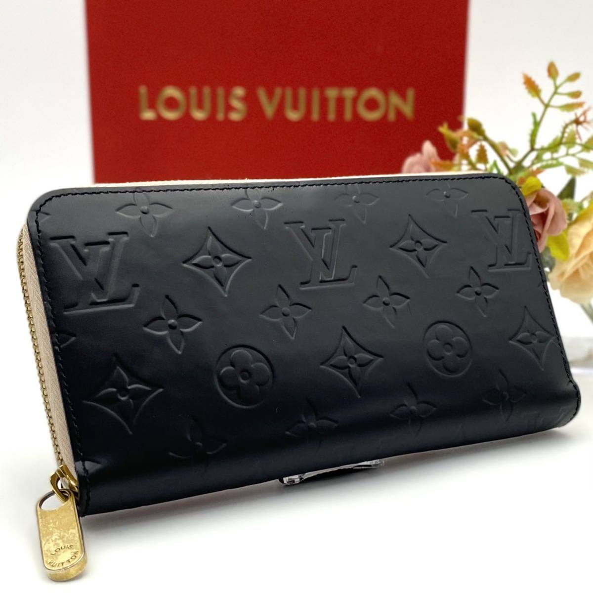 極美品 ヴィトン ヴェルニ 長財布 ラウンドファスナー ジッピー 