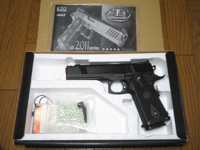 完品】KSC STI エントリーa1 2011 system7 ガスガン 完品】KSC STI