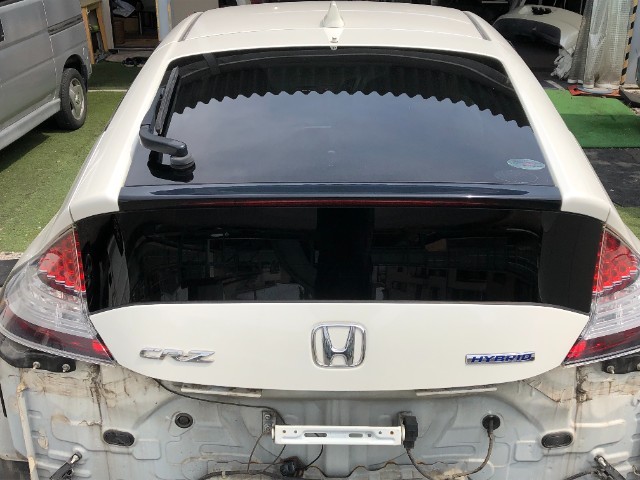 中古良品☆34745☆部品取☆ZF1/CRZ CR-Z☆リアゲート/バックドア☆NH624P パール【68100-SZT-G10ZZ】