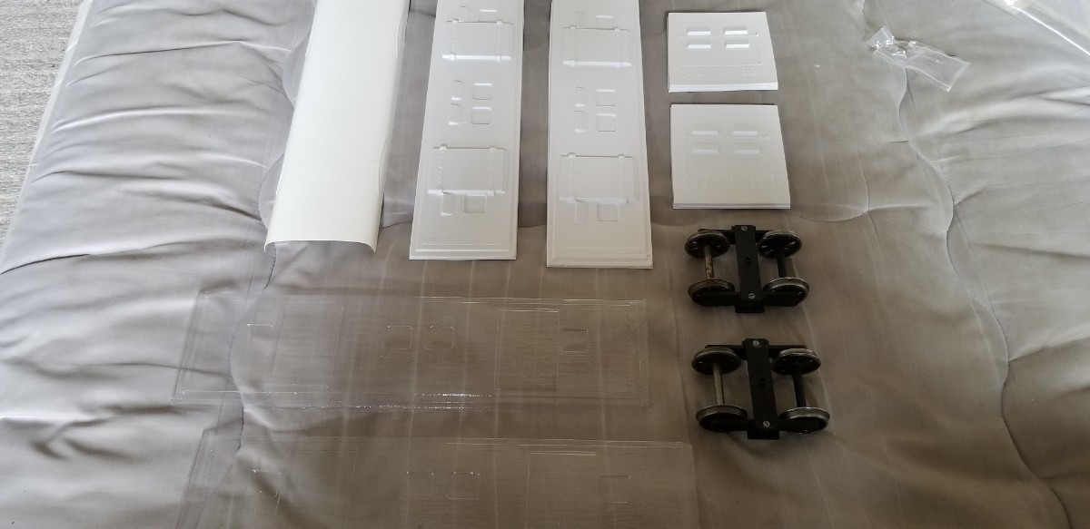 きかんしゃトーマス １番ゲージ tenmille ボギー有蓋車 郵便車 ＣＣＴ utility van