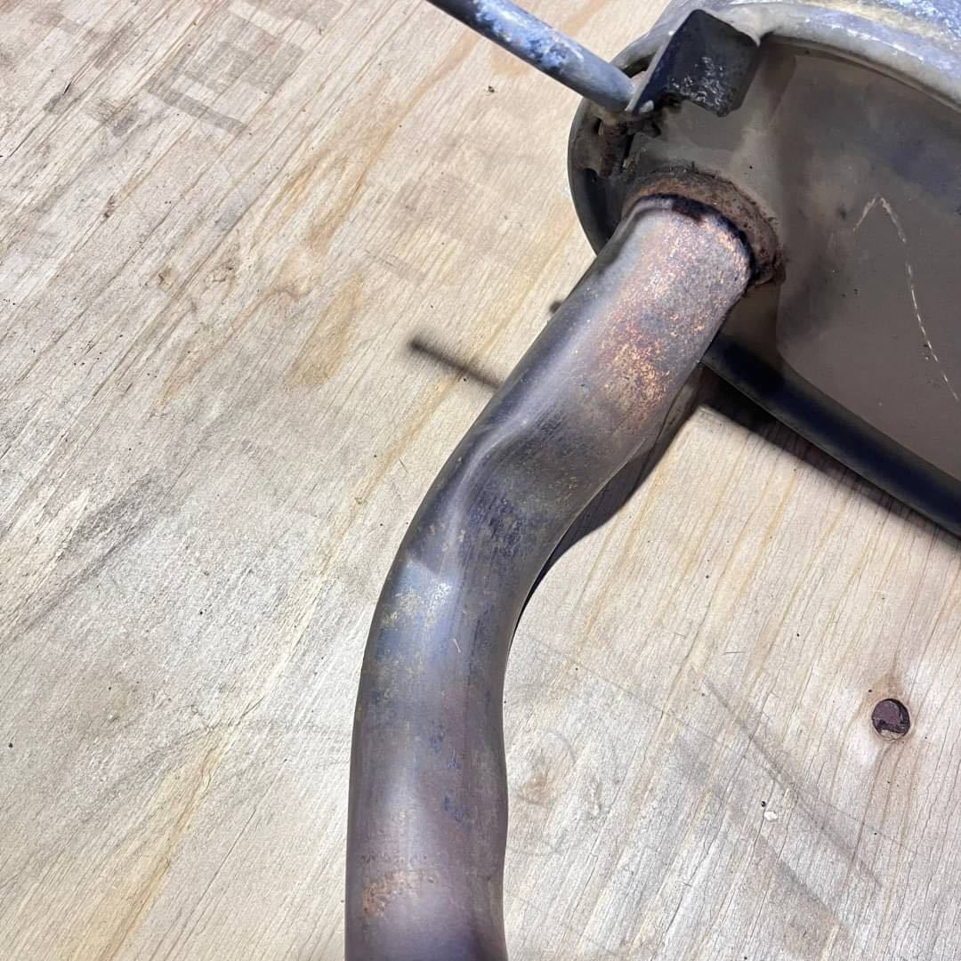 中古良品☆AE92 純正 マフラー テールエンド エンド リアマフラー
