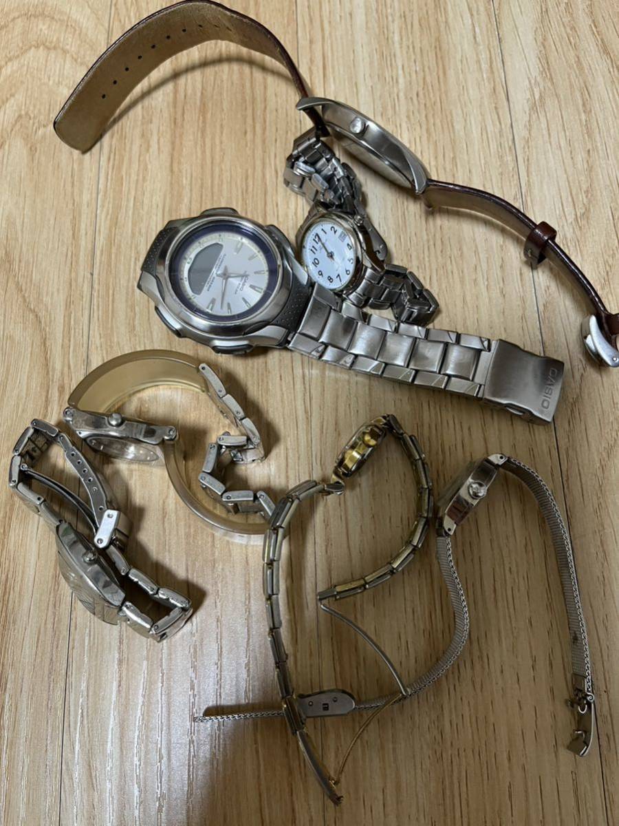 腕時計　まとめて　セイコー　シチズン　クォーツ　ジャンク 腕時計メンズ レディース まとめ売り セイコー リコー他 ジャンク B