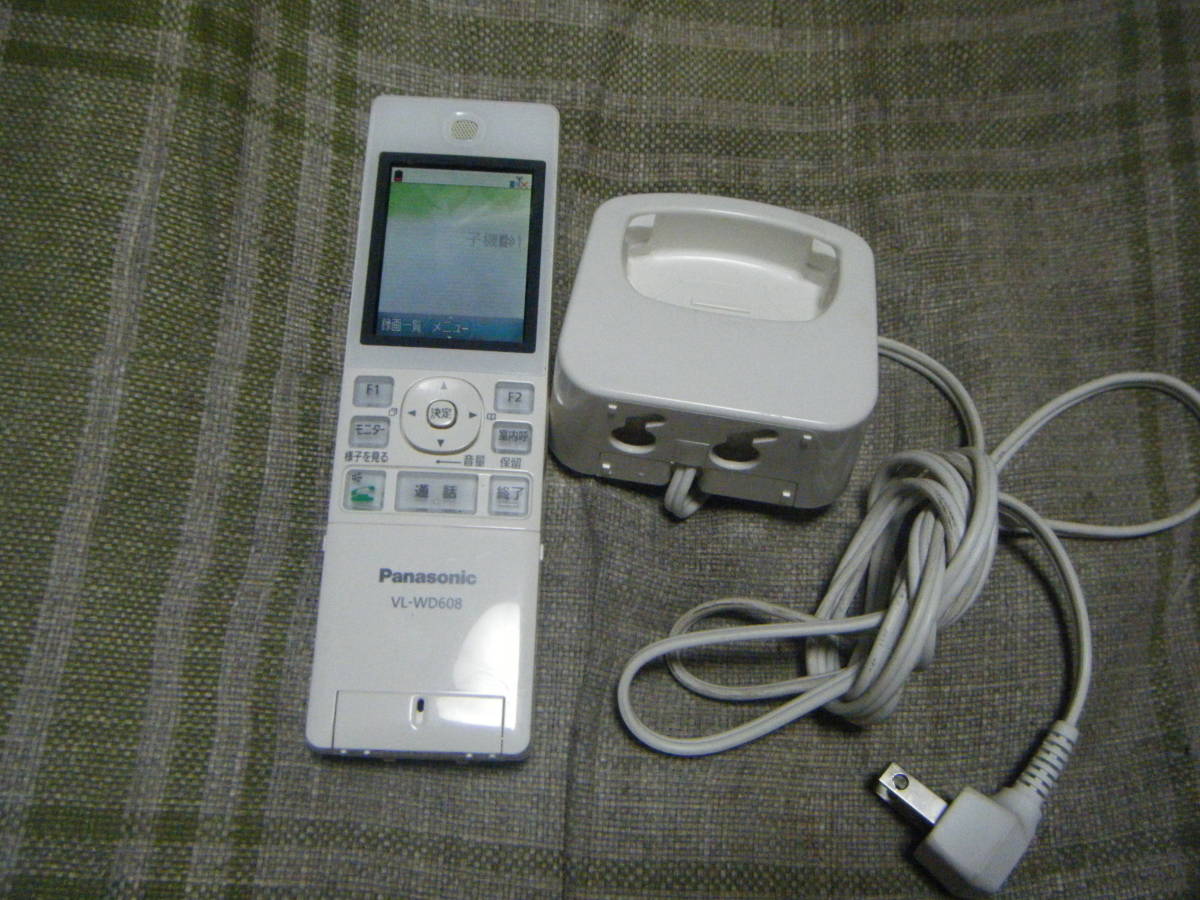 ドアホン子機 VL-WD608 概要 ワイヤレスモニター子機 VL-WD608 | 消耗