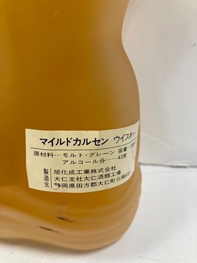 未開栓】MILD CALSEN マイルド カルセン ウイスキー 720ml 43