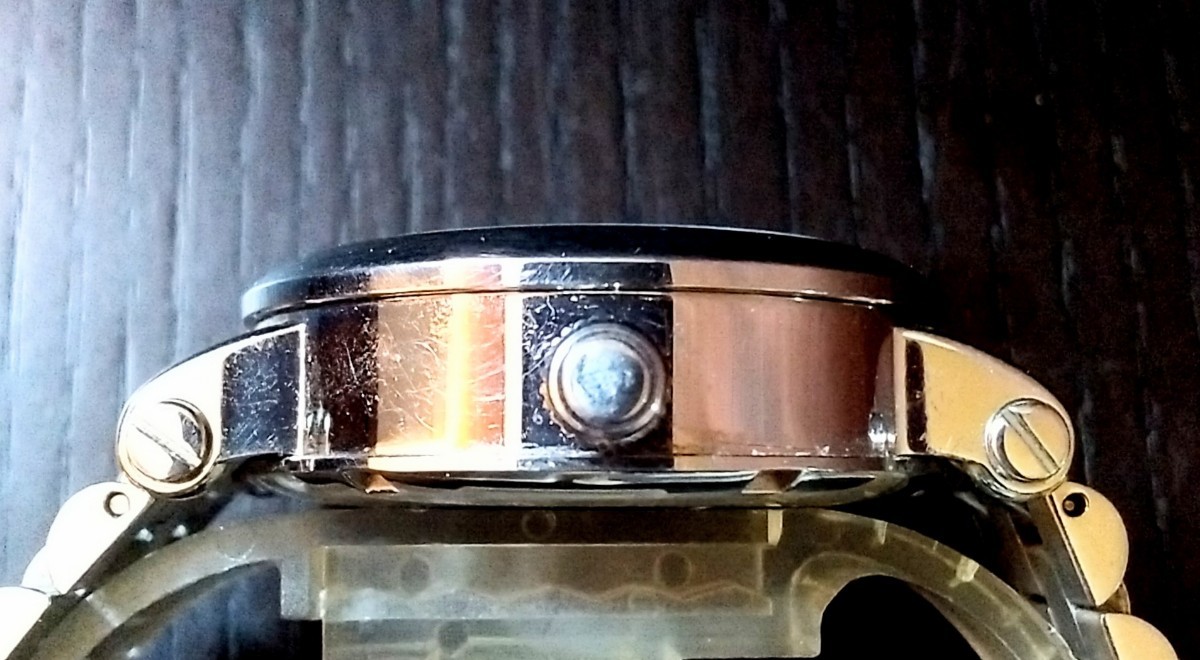 戯たわむれ屋】quattro Mecharical Dual Time メンズ腕時計 31石 自動  