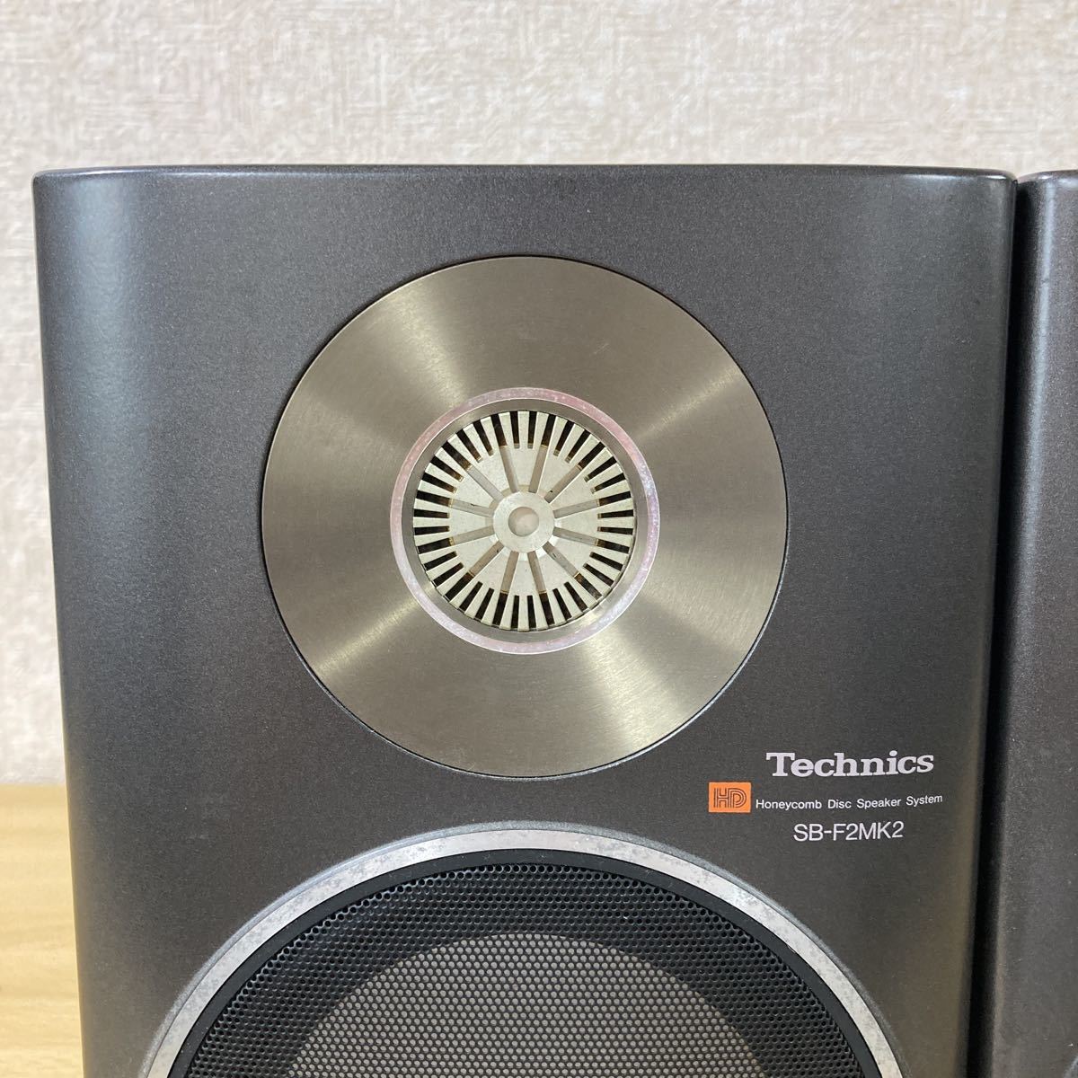 Technics テクニクス MODEL SB-F2MK2 HONEYCOMB DISC SPEAKER SYSTEM