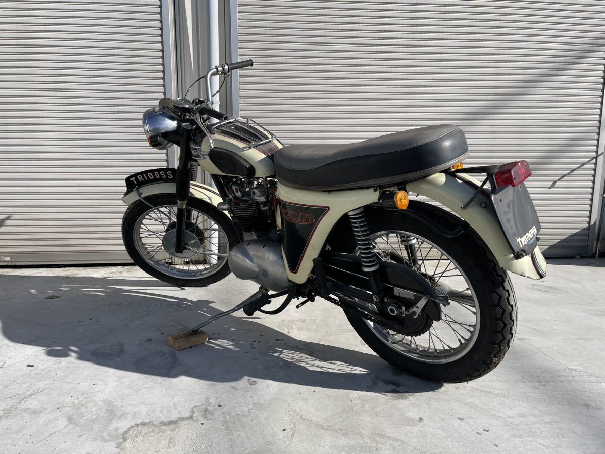 0 Triumph T100SS – Tiger Bikes Classic Sell We Auction : - For