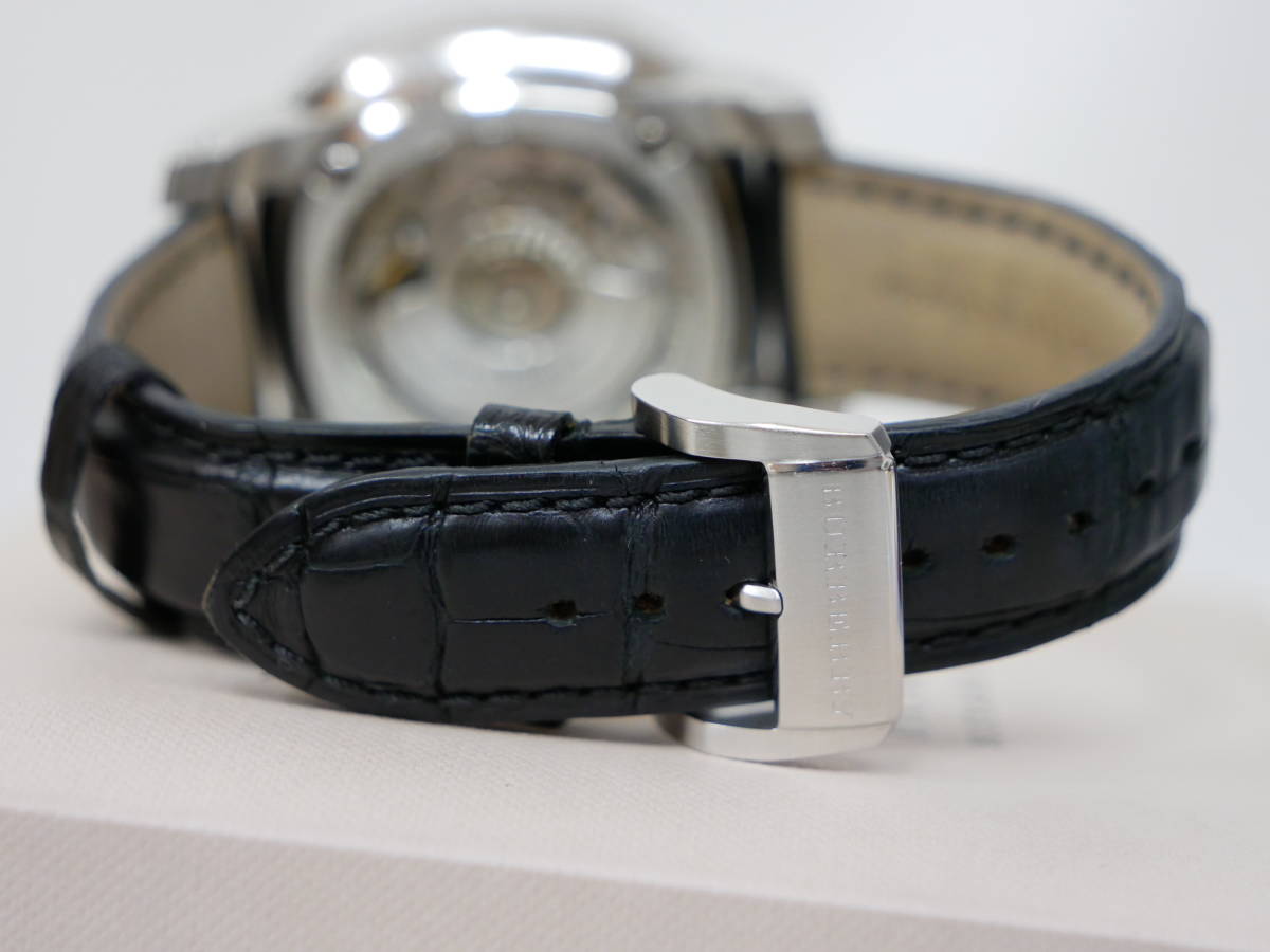 0056 BURBERRY BBY1002 バーバリー ザ ブリテン パワーリザーブ 自動