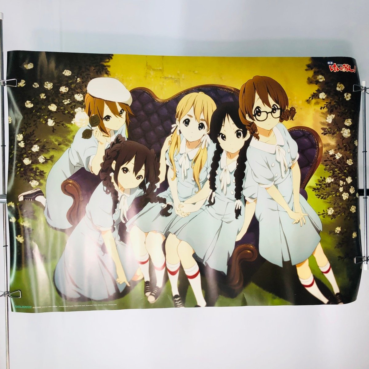 中古品 京都アニメーション 映画 けいおん! B2ポスターN ローズ 
