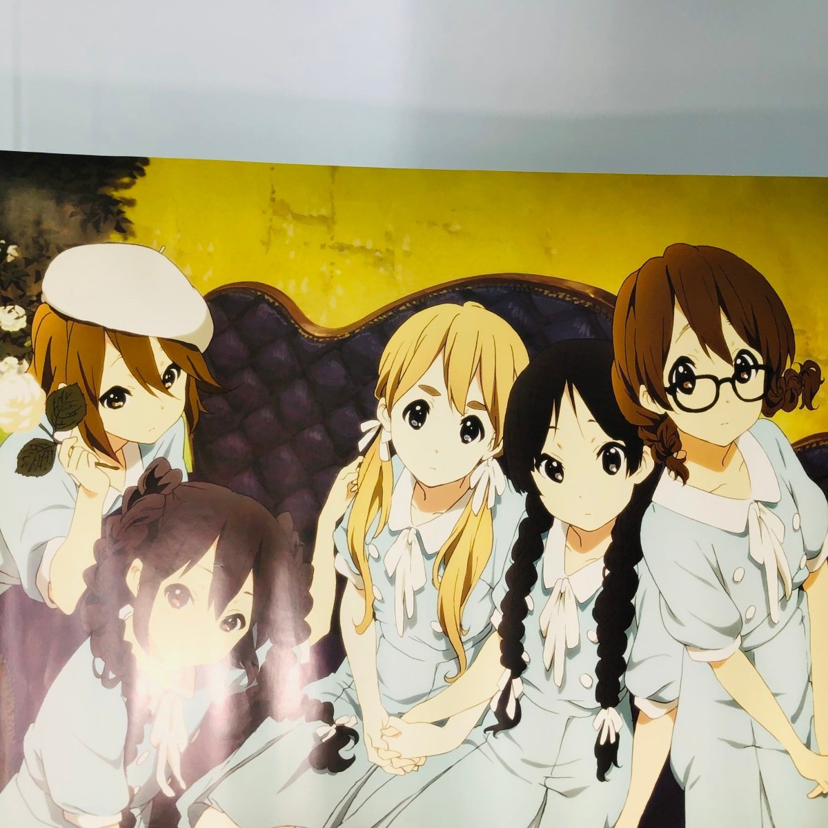 中古品 京都アニメーション 映画 けいおん! B2ポスターN ローズ 