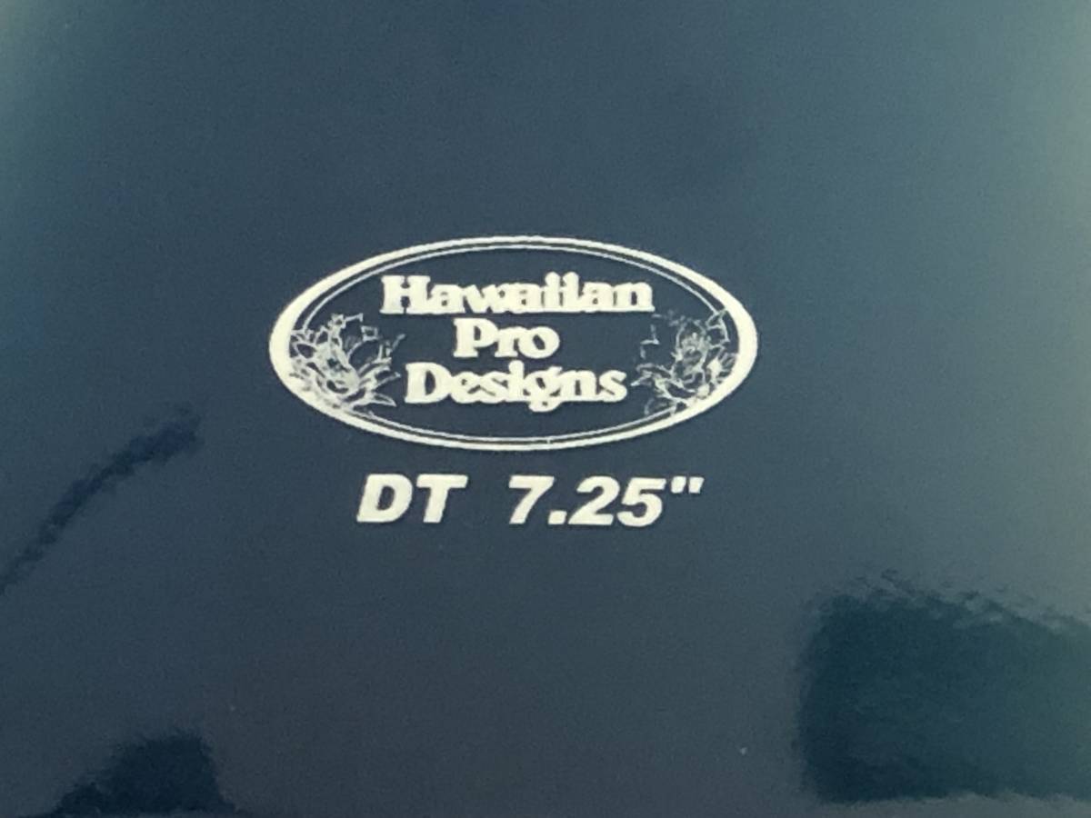 DONALD TAKAYAMA DT 7.25' ロングボードフィン ビンテージ ブルー