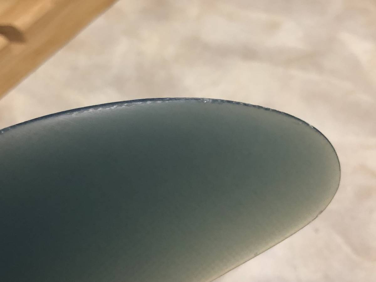 DONALD TAKAYAMA DT 7.25' ロングボードフィン ビンテージ ブルー