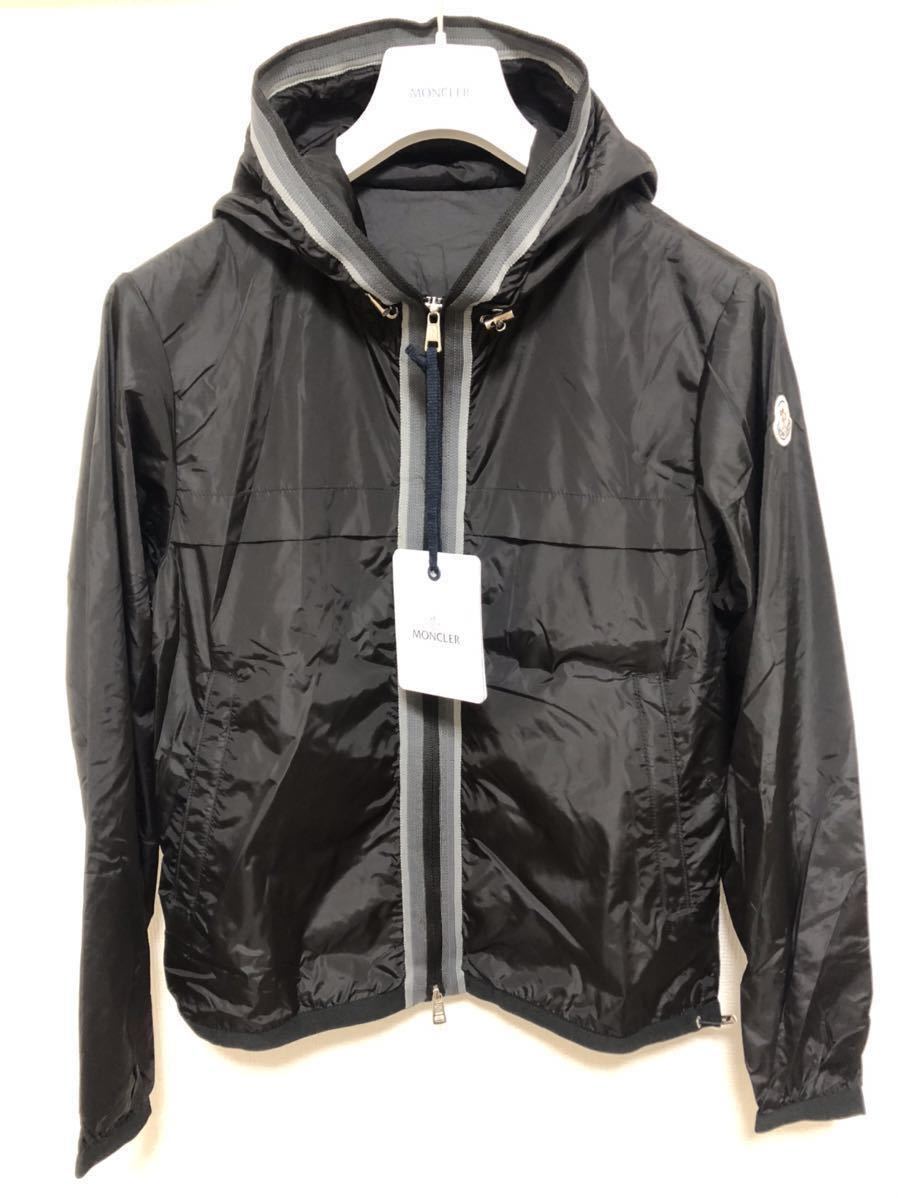 MONCLER ANTON モンクレール ジャケット ナイロン パーカー 5 正規品 ワッペン ブルゾン フード ブラックトリコロール(男性用)｜売買されたオークション情報、yahooの商品情報をアーカイブ公開 - 男性用