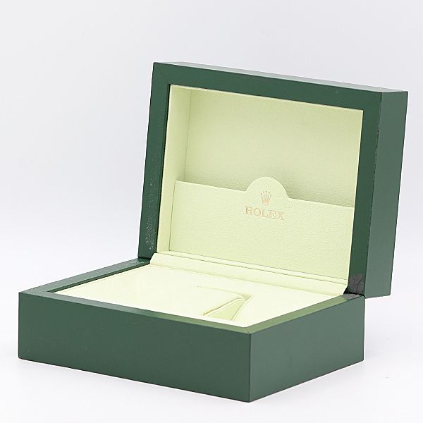 1円 良品 ロレックス 腕時計用 ケース 箱/BOX/ボックス 緑/グリーン