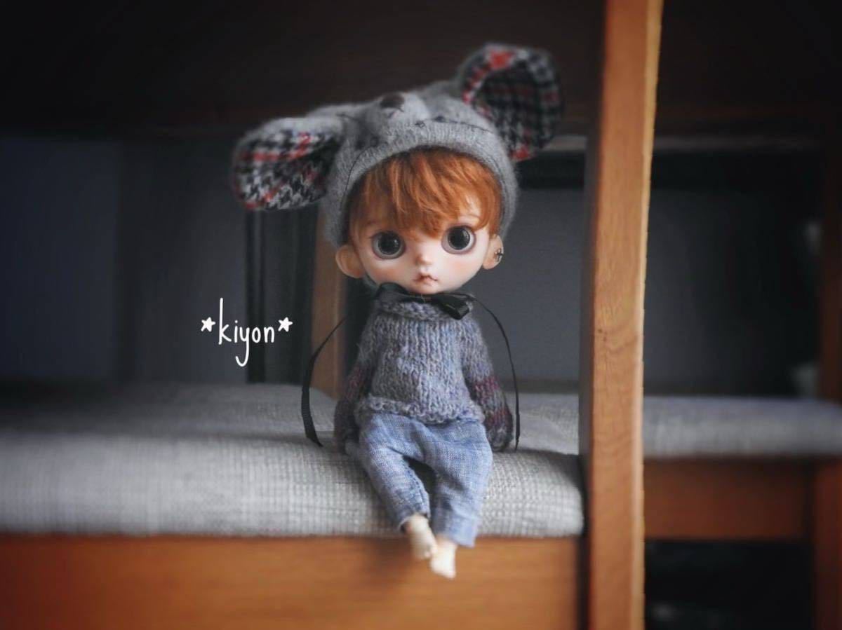 kiyon*カスタムミディブライス boy モンストボディ blythe カスタム 