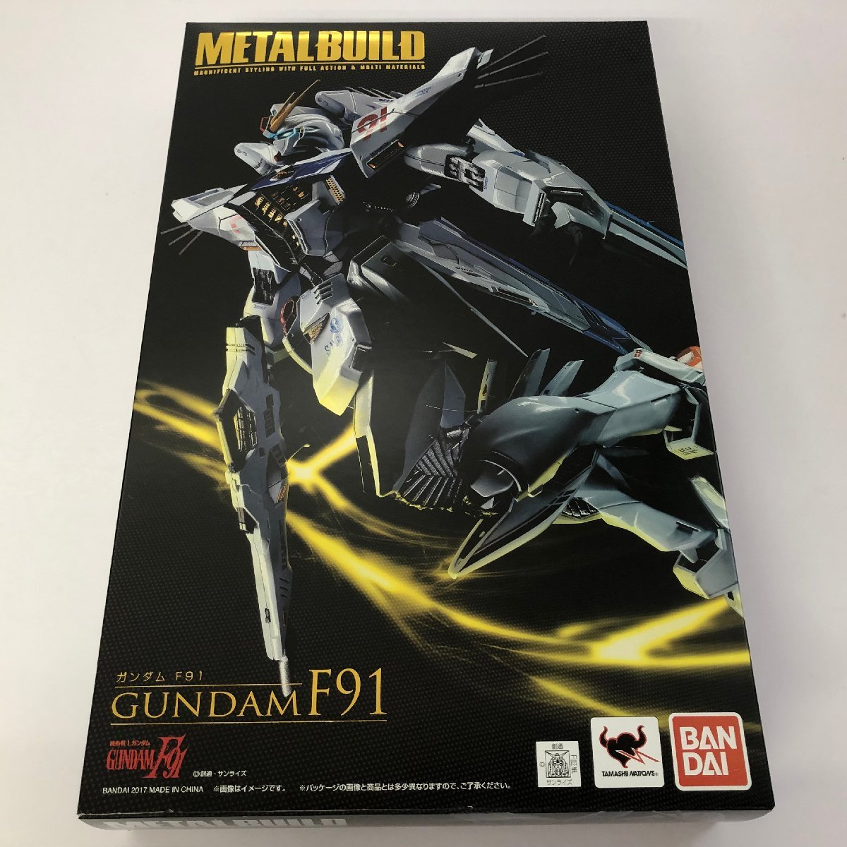 (ジャンク品) METAL BUILD ガンダムF91 「機動戦士ガンダムF91」 バンダイ フィギュア