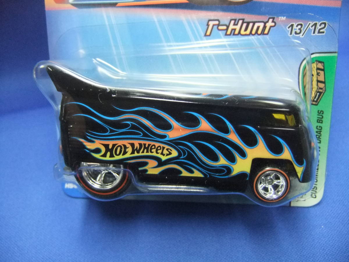 T-HUNT☆ Customized VW Drag Bus ☆Hot Wheels ☆未開封 Drag