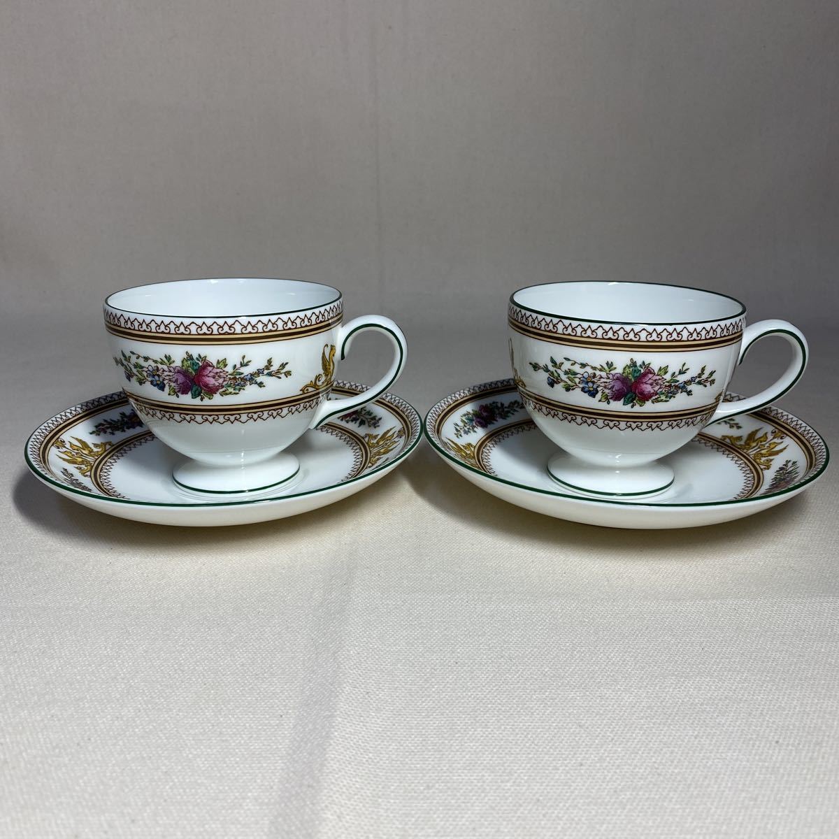 エナメル ウェッジウッド コロンビア Wedgwood カップ&ソーサー 