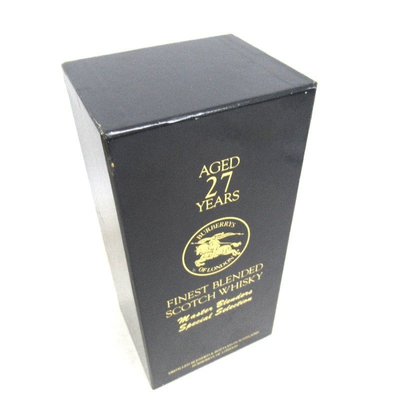 ウイスキー バーバリー 27年 陶器 700ml 冊子付 バーバリー 27年
