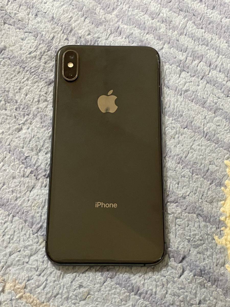 iphoneXsMax 黒　中古筐体ガラ 1台
