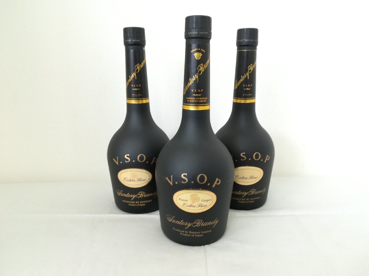 【東京都限定発送】SUNTORY サントリー ブランデーVSOP　V.S.O.P 3本セット 660ml 40% キングラム[fnk]